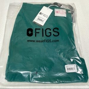 FIGS | NWT Hunter Green Yola Scrub Pants